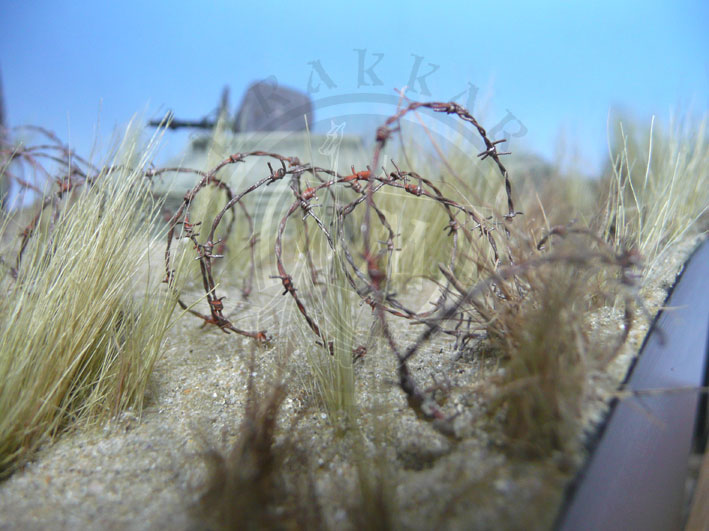 How to realise barbed wire