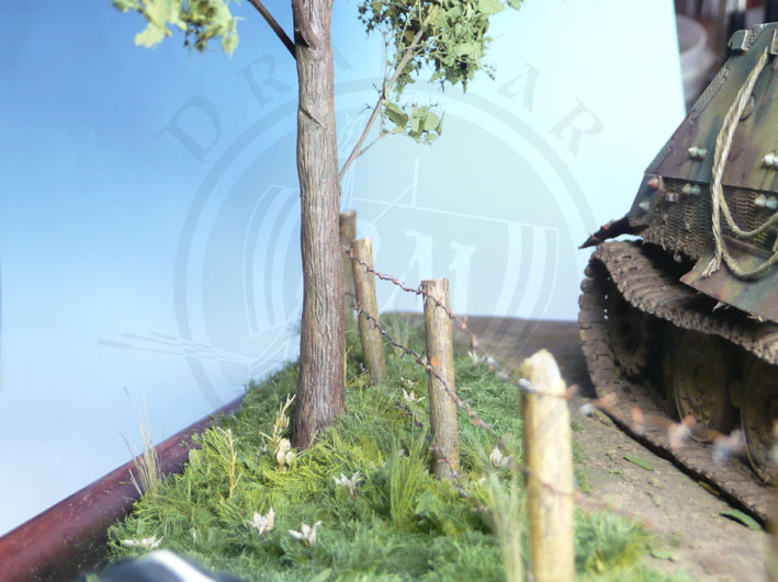 How to realise barbed wire