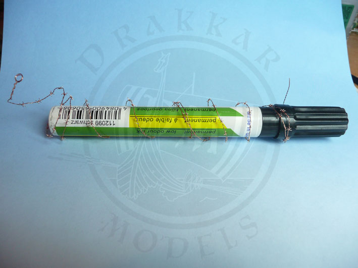 How to realise barbed wire