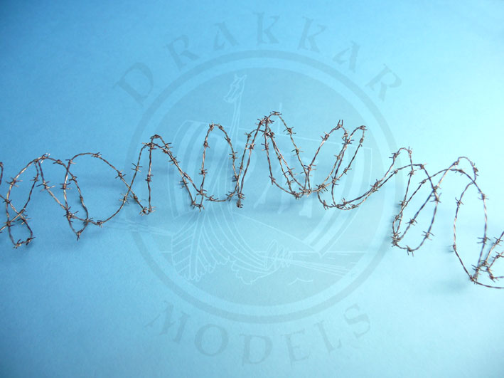 How to realise barbed wire